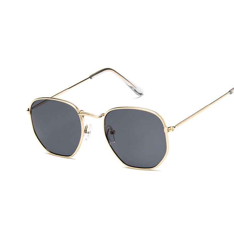 Metal Polygonal Sunglasses