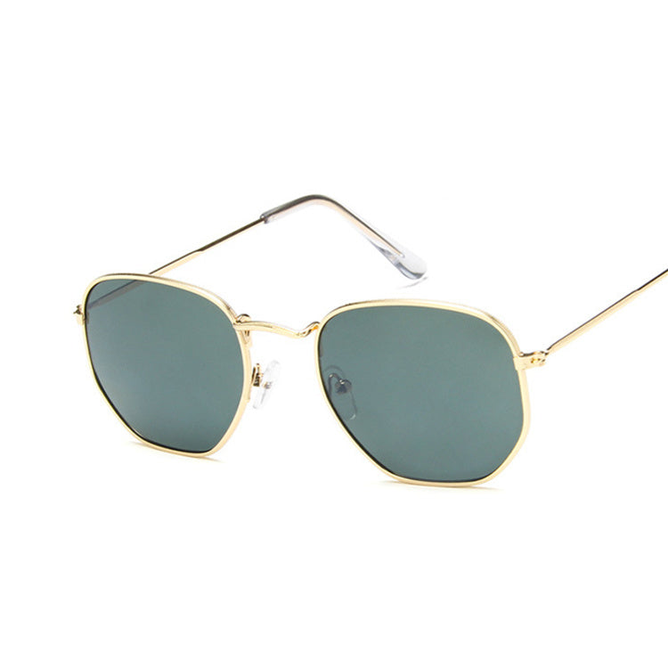 Metal Polygonal Sunglasses