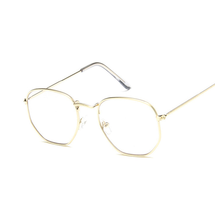 Metal Polygonal Sunglasses