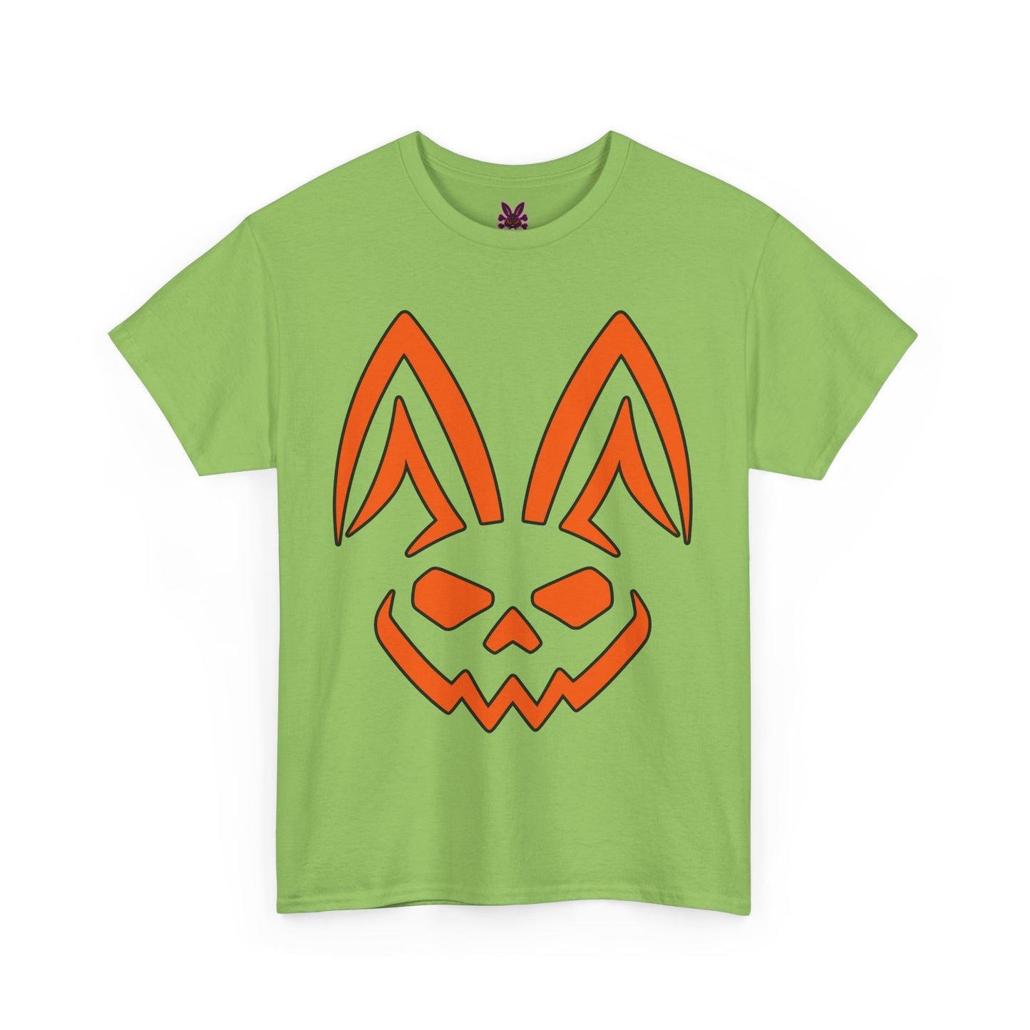 Halloween Bunny. Rad Moto Bunny, Heavy Cotton T-Shirt