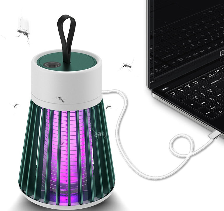 Portable Electric-Shock Mosquito Zapper USB Rechargeable