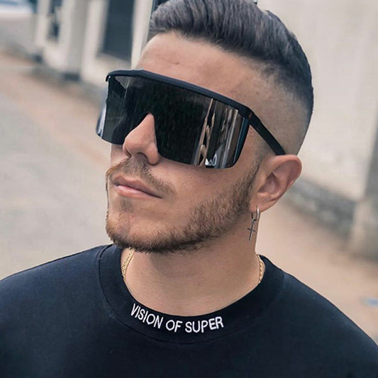 Oversized One Piece Sunglasses