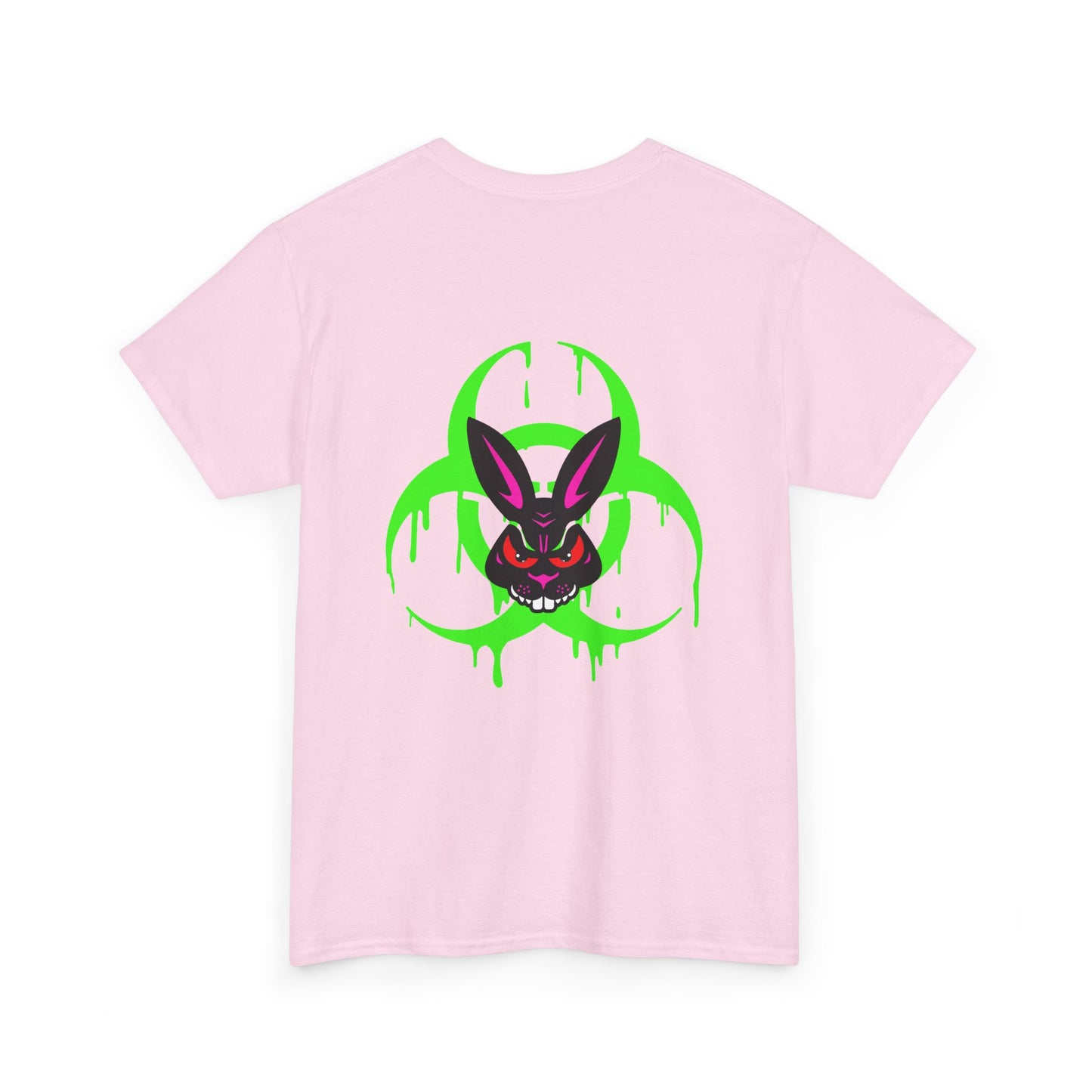 Toxic Bunny, Rad Moto Bunny, Heavy Cotton T-Shirt