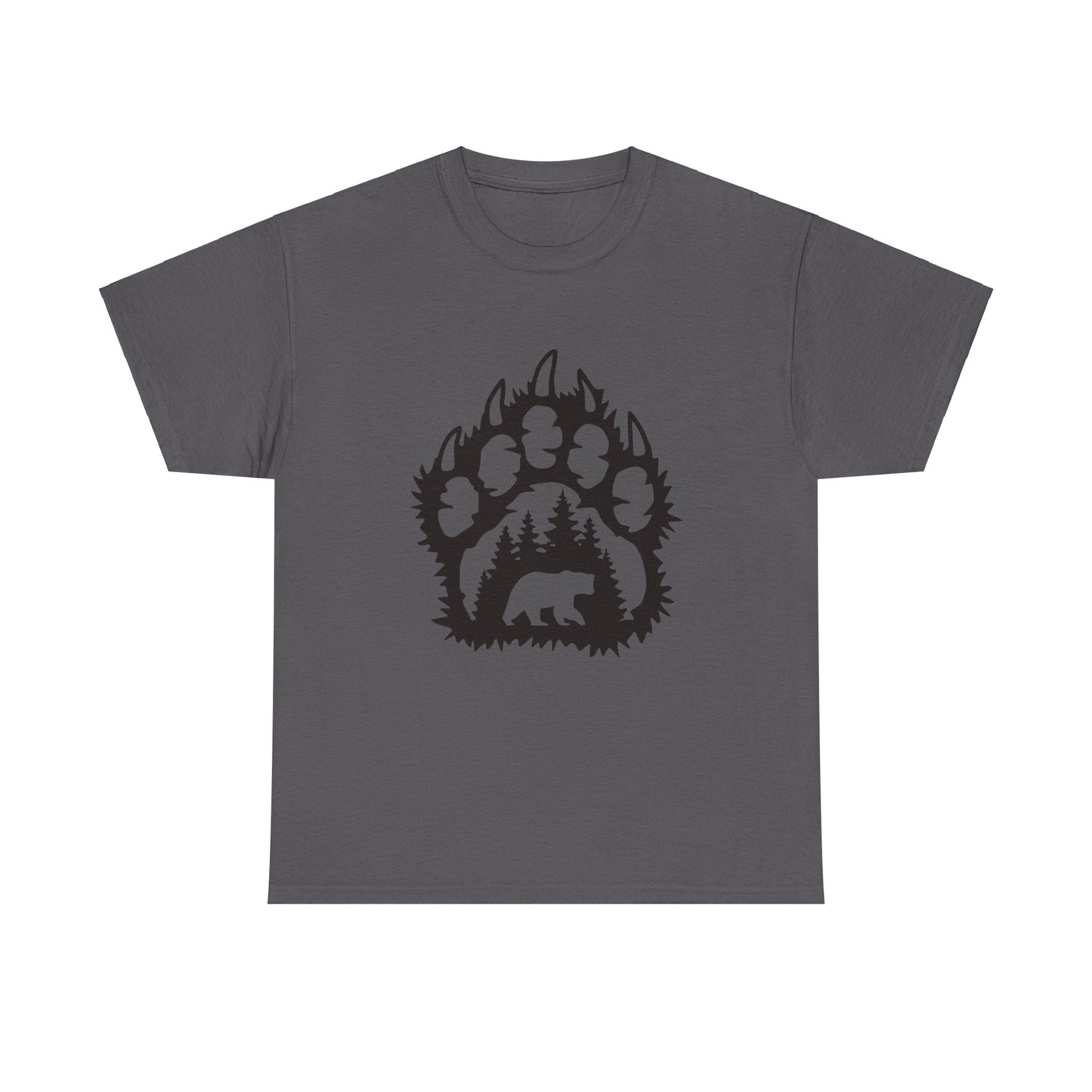 Bear Paw. Heavy Cotton T-Shirt