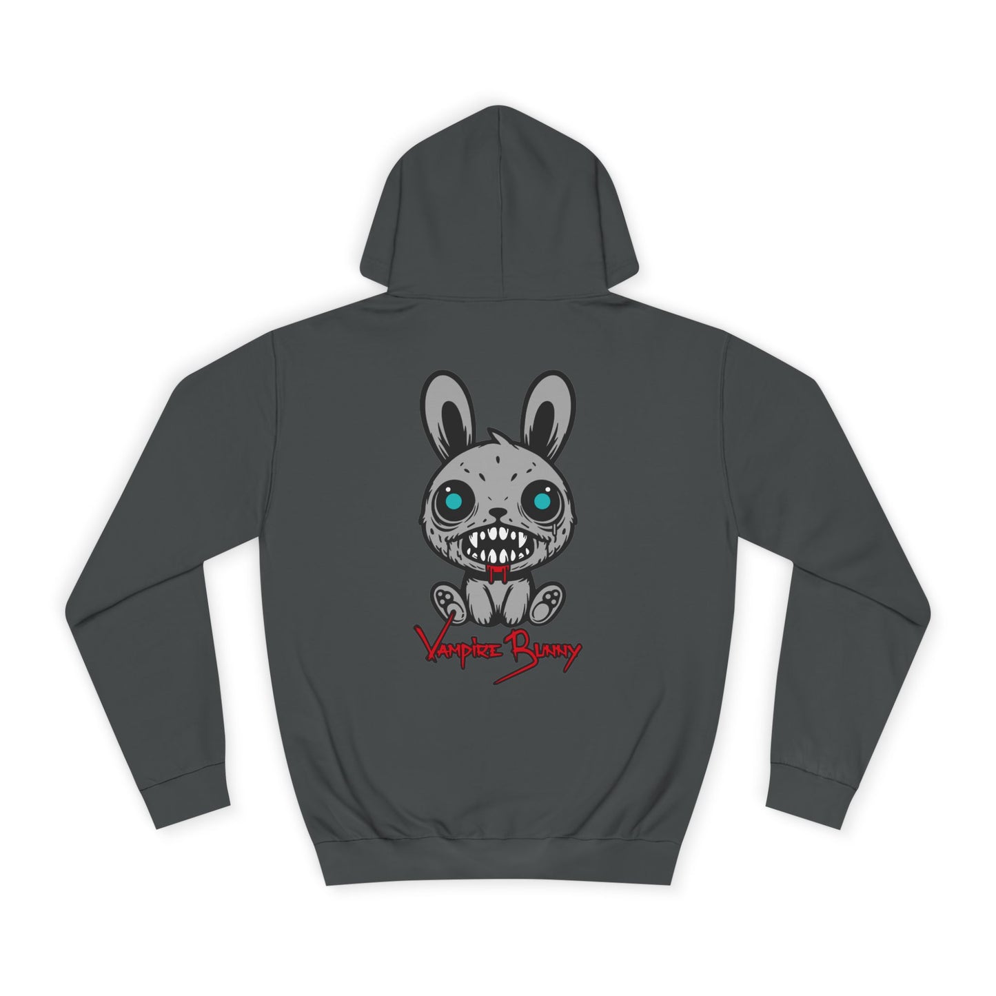 Vampire Bunny, Rad Moto Bunny, Unisex Hoodie - Biker Style Sweatshirt for Motorcycle Enthusiasts