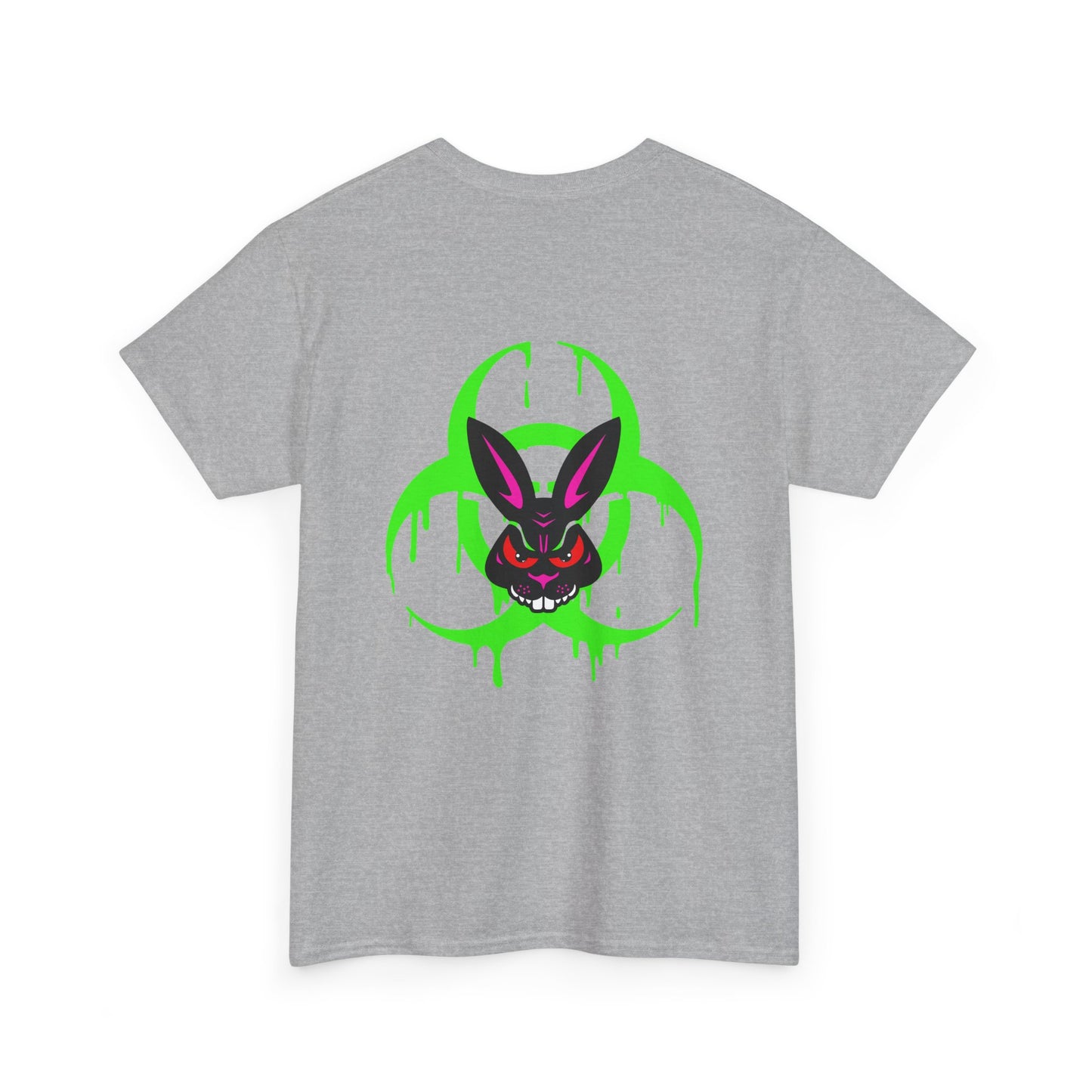 Toxic Bunny, Rad Moto Bunny, Heavy Cotton T-Shirt