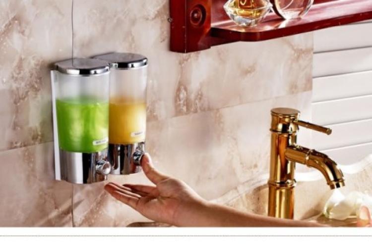 Wall-mounted Soap/Shampoo Dispenser