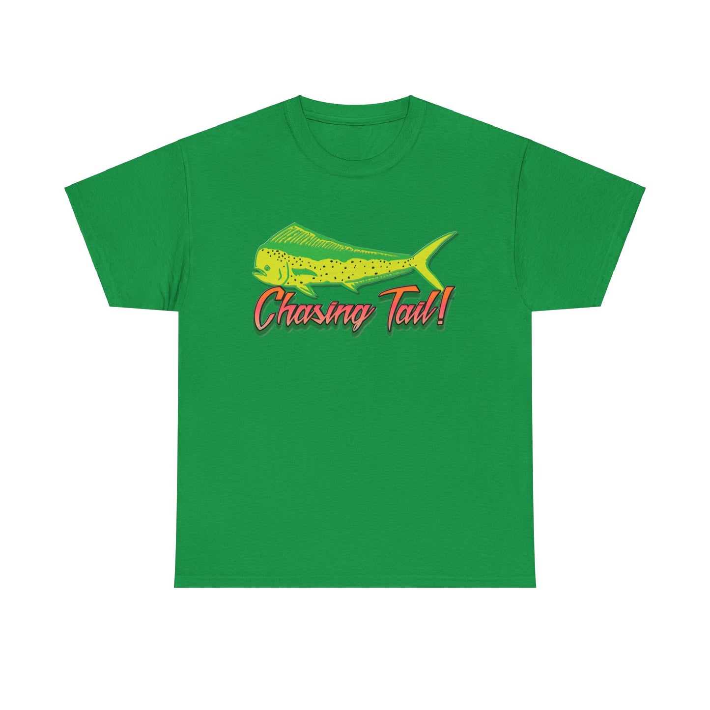 Chasing Tail Dorado. Heavy Cotton T-Shirt