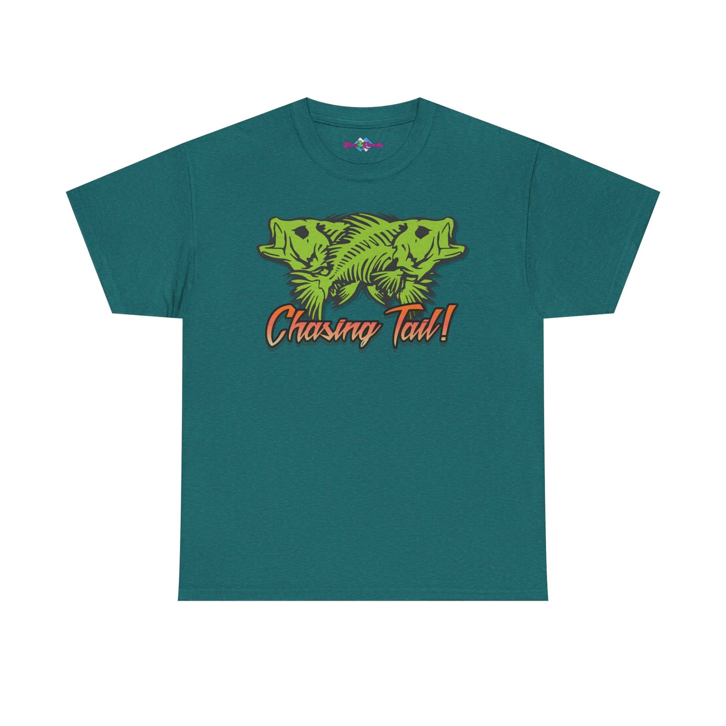 Chasing Tail. Heavy Cotton T-Shirt