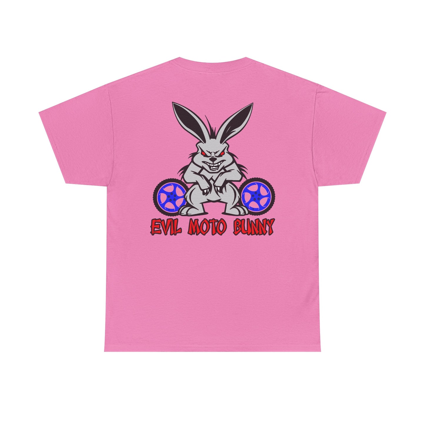 Evil Moto Bunny, Rad Moto Bunny, Heavy Cotton T-Shirt