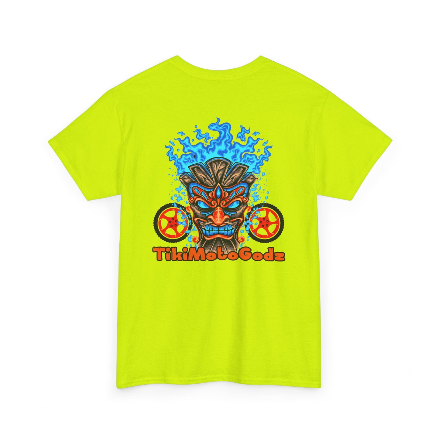 Tiki Moto Godz. Heavy Cotton T-Shirt