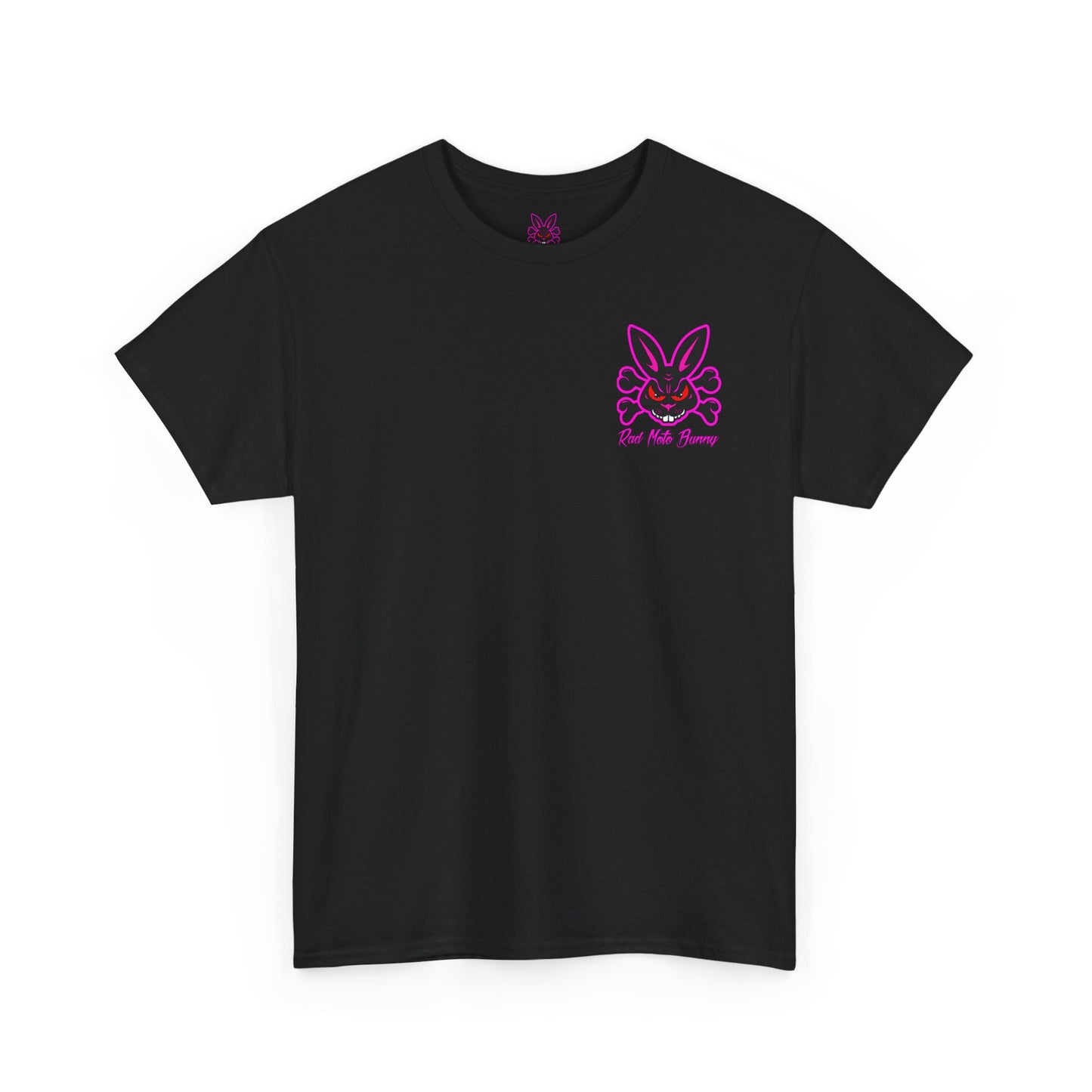 Bye Haters Bunny, Rad Moto Bunny, Heavy Cotton T-Shirt