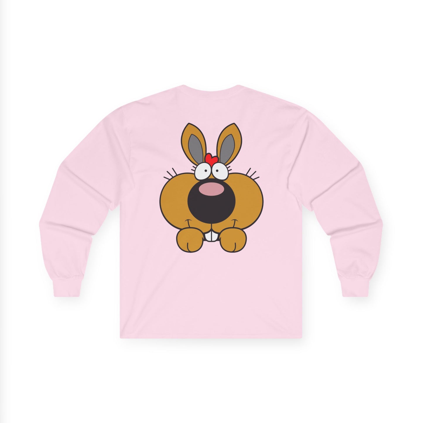Love Bunny, Rad Moto Bunny, Unisex Long Sleeve Tee - Bold Graphic T-Shirt for Motorcycle Enthusiasts