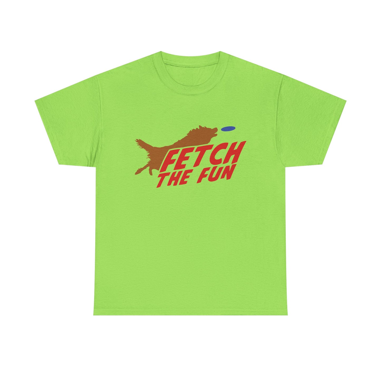 Fetch The Fun. Heavy Cotton T-Shirt