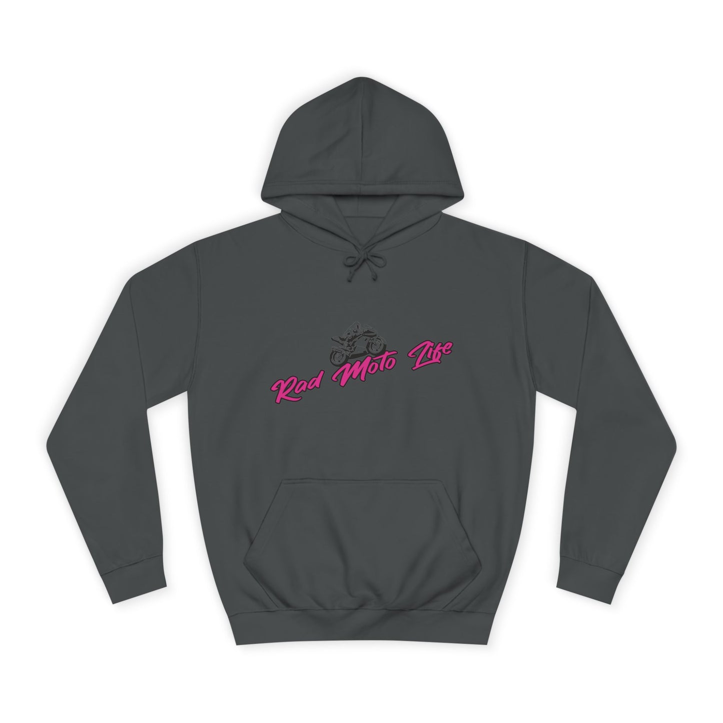 Life Behind Bars, Rad Moto Life Unisex Hoodie - Biker Style Sweatshirt for Motorcycle Enthusiasts
