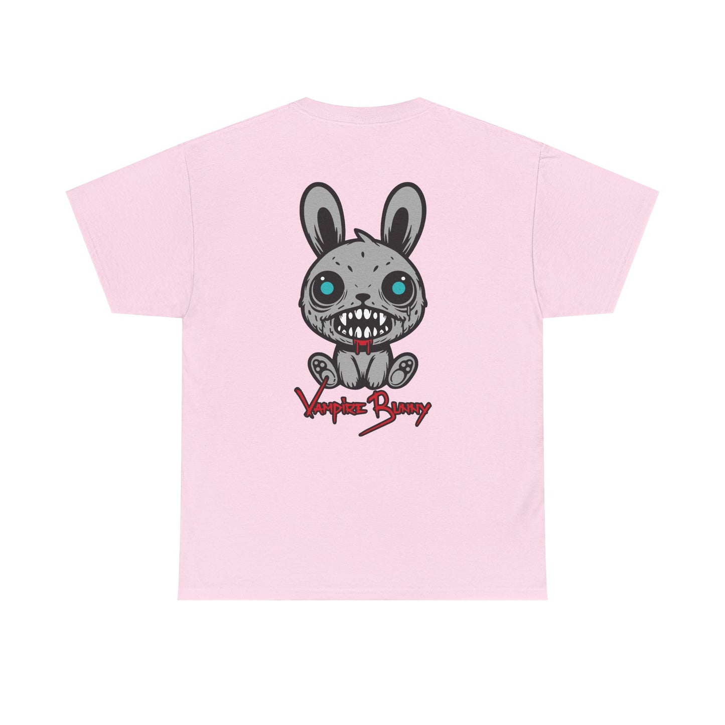 Vampire Bunny, Rad Moto Bunny, Heavy Cotton T-Shirt