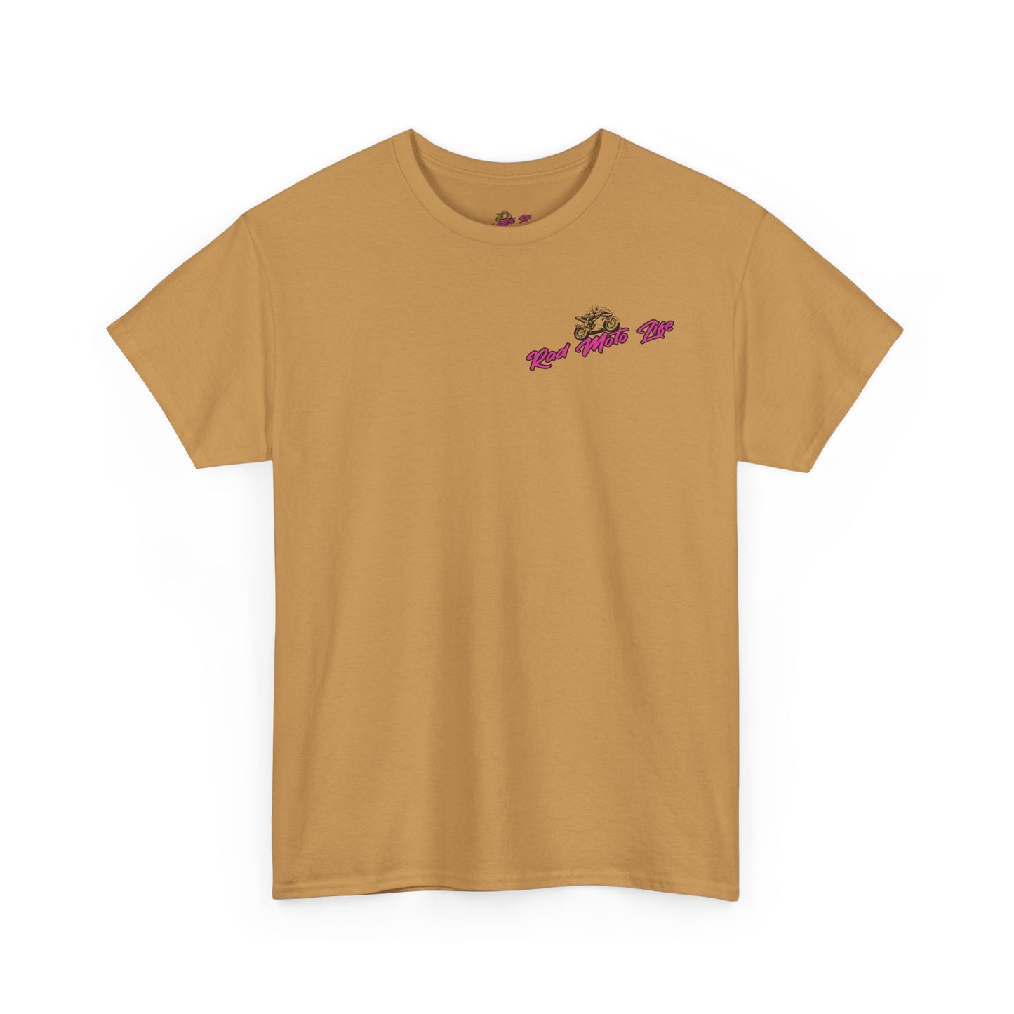 Positive Vibes Only, Rad Moto Life, Heavy Cotton T-Shirt