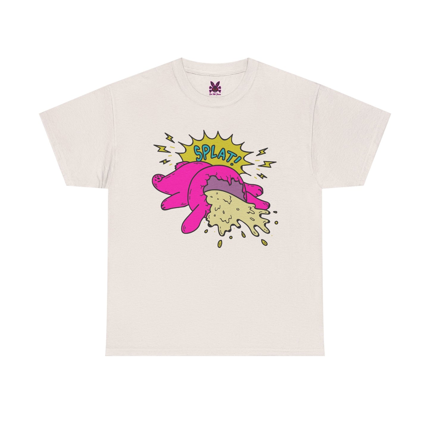 Splat Bunny, Rad Moto Bunny, Heavy Cotton T-Shirt