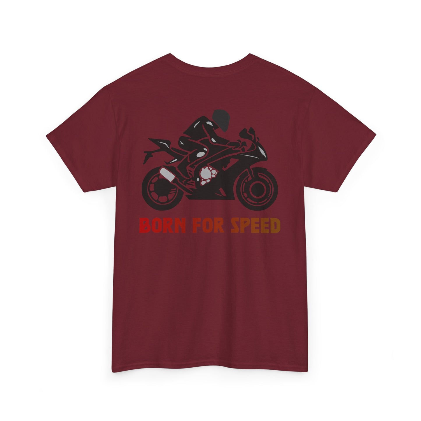 Born for Speed, Moto Mafia Life, Heavy Cotton T-Shirt