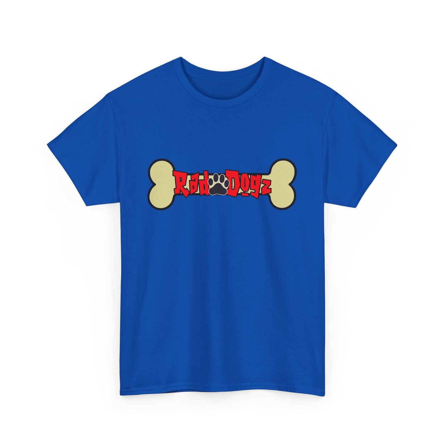 Rad Dogz Bone. Heavy Cotton T-Shirt