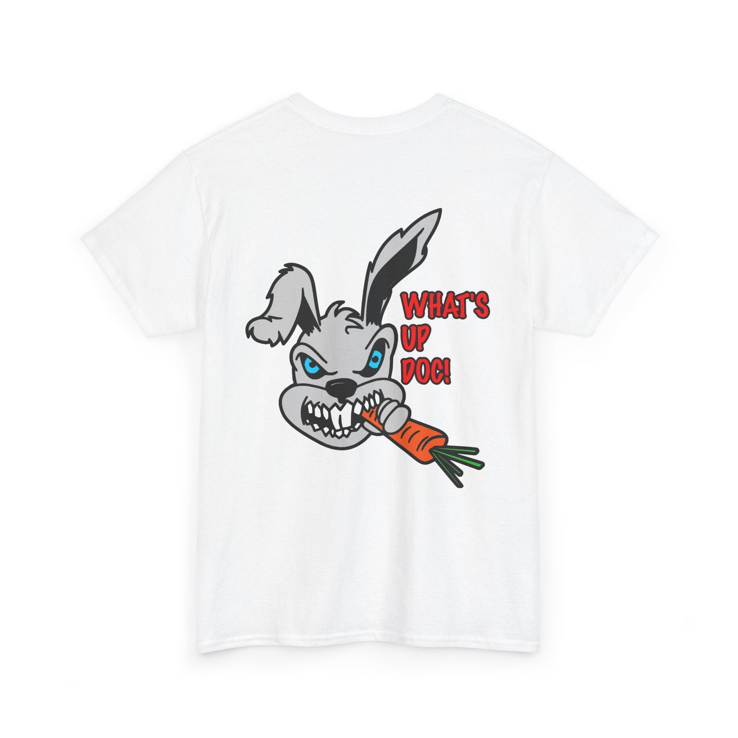 What's up Doc Bunny, Rad Moto Bunny, Heavy Cotton T-Shirt