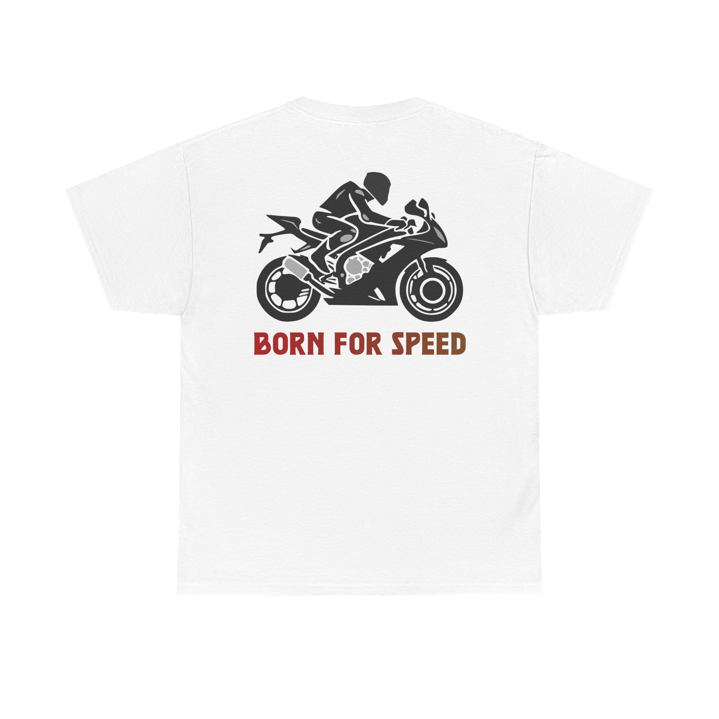 Born for Speed, Moto Mafia Life, Heavy Cotton T-Shirt