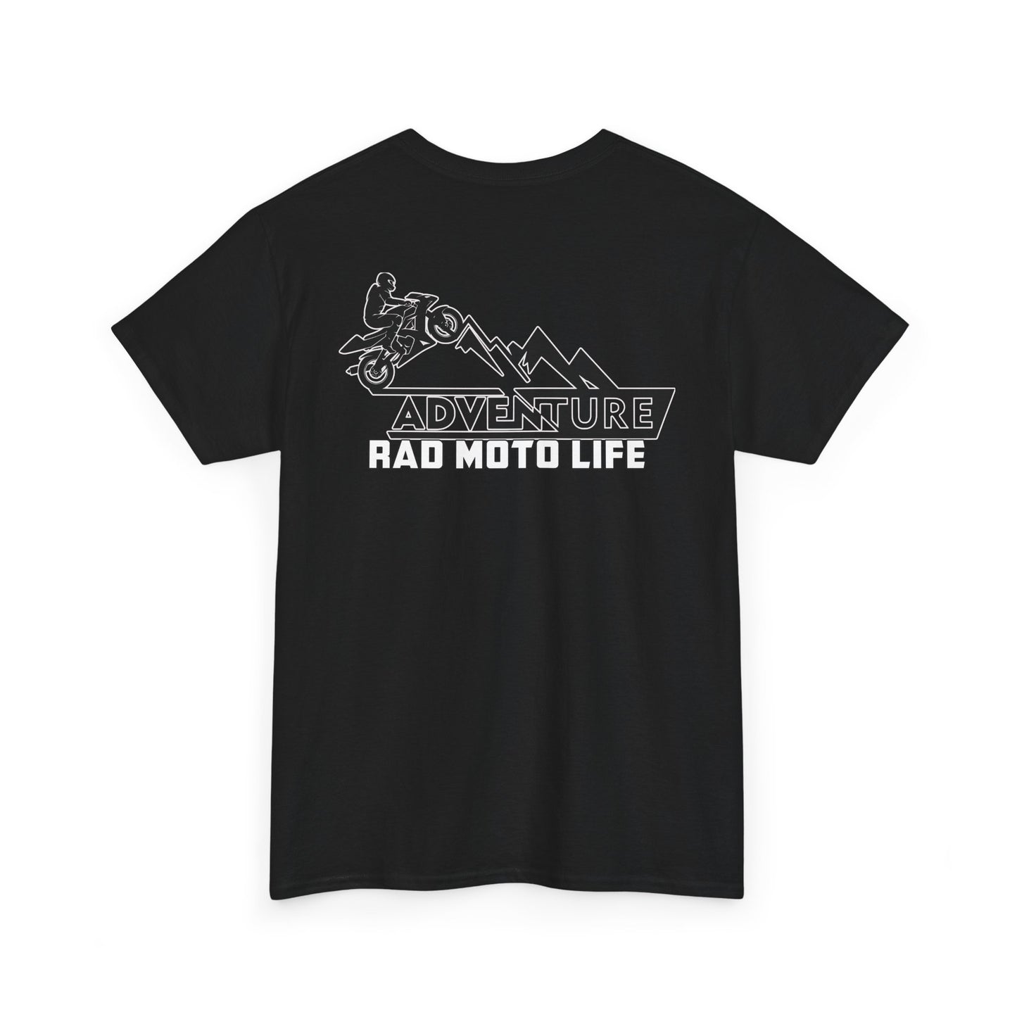Adventure, Rad Moto Life, Heavy Cotton T-Shirt
