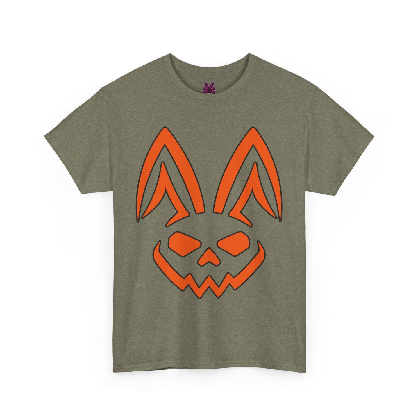 Halloween Bunny. Rad Moto Bunny, Heavy Cotton T-Shirt