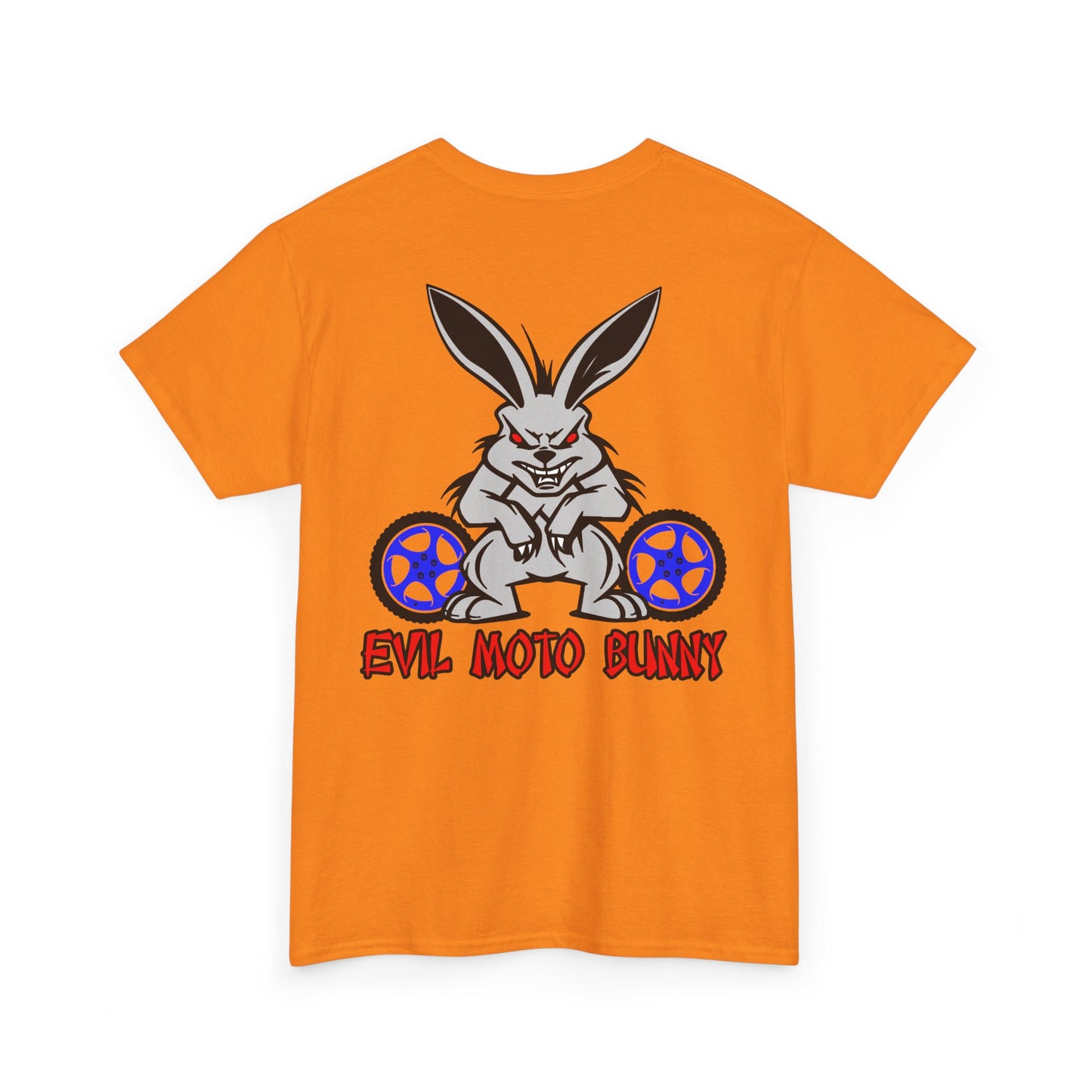 Evil Moto Bunny, Rad Moto Bunny, Heavy Cotton T-Shirt