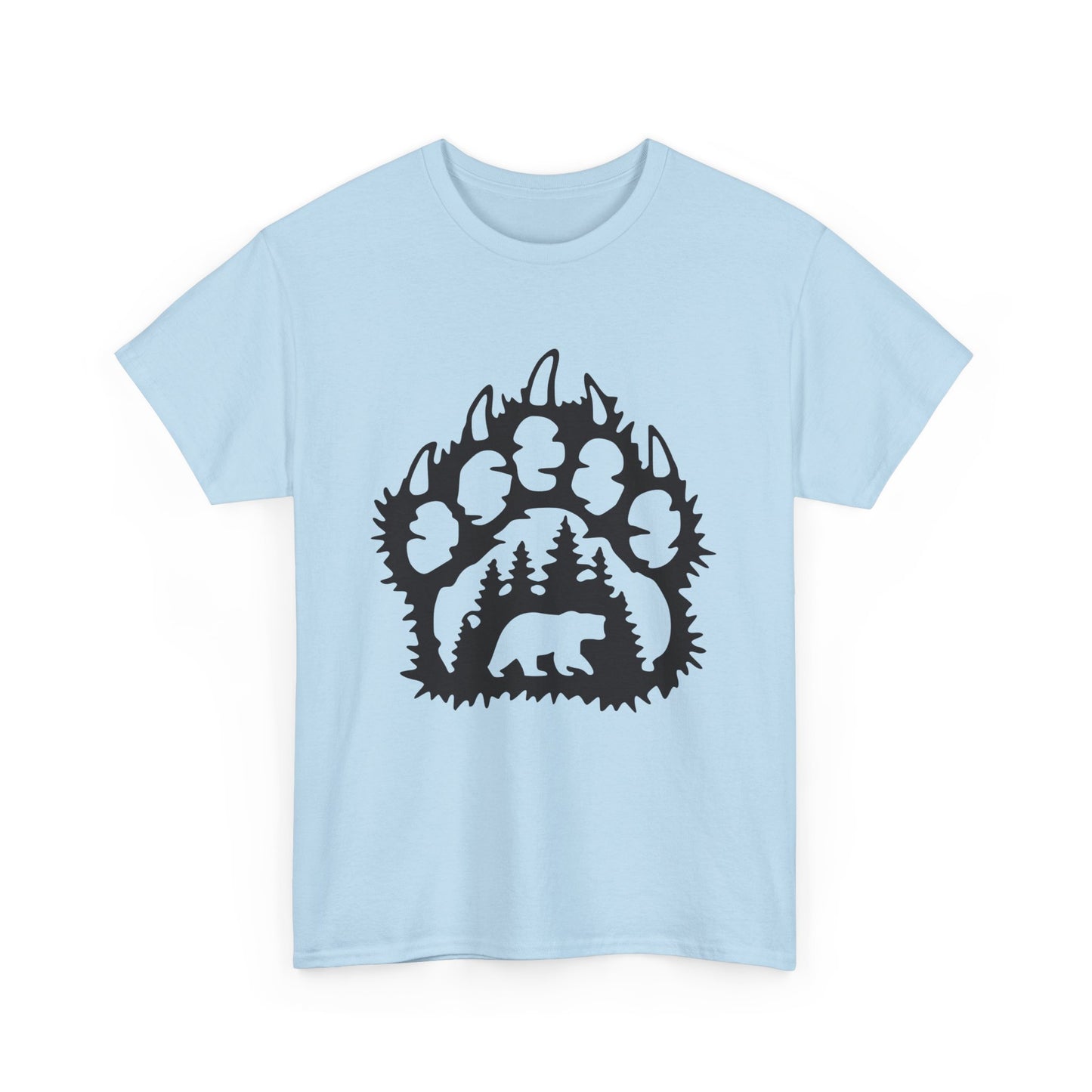 Bear Paw. Heavy Cotton T-Shirt