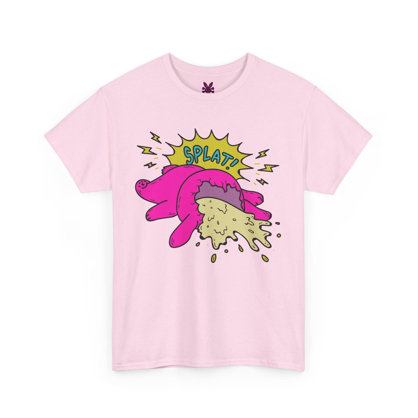 Splat Bunny, Rad Moto Bunny, Heavy Cotton T-Shirt