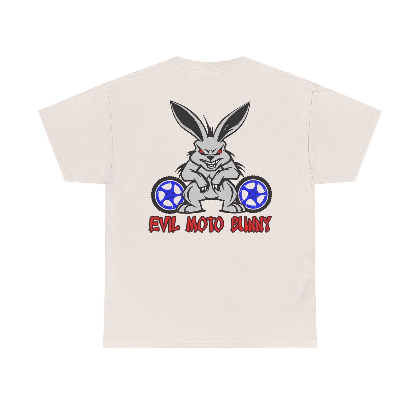 Evil Moto Bunny, Rad Moto Bunny, Heavy Cotton T-Shirt