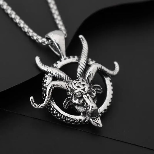 Baphomet Devil Goat Necklace II