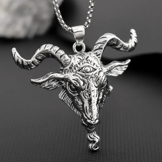 Baphomet Devil Goat Necklace I
