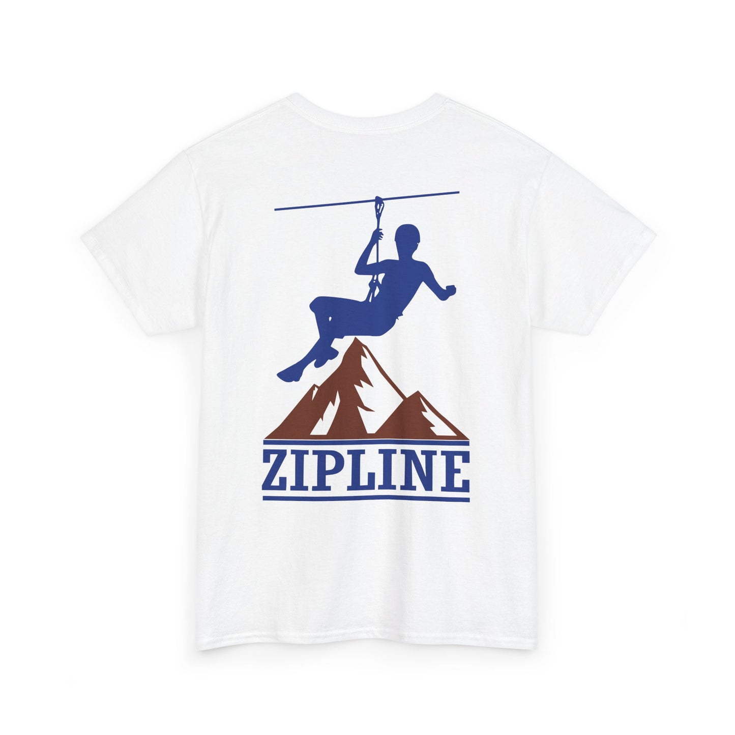 Zipline Guy. Heavy Cotton T-Shirt