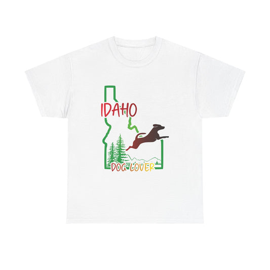 Idaho Dog Lover. Heavy Cotton T-Shirt