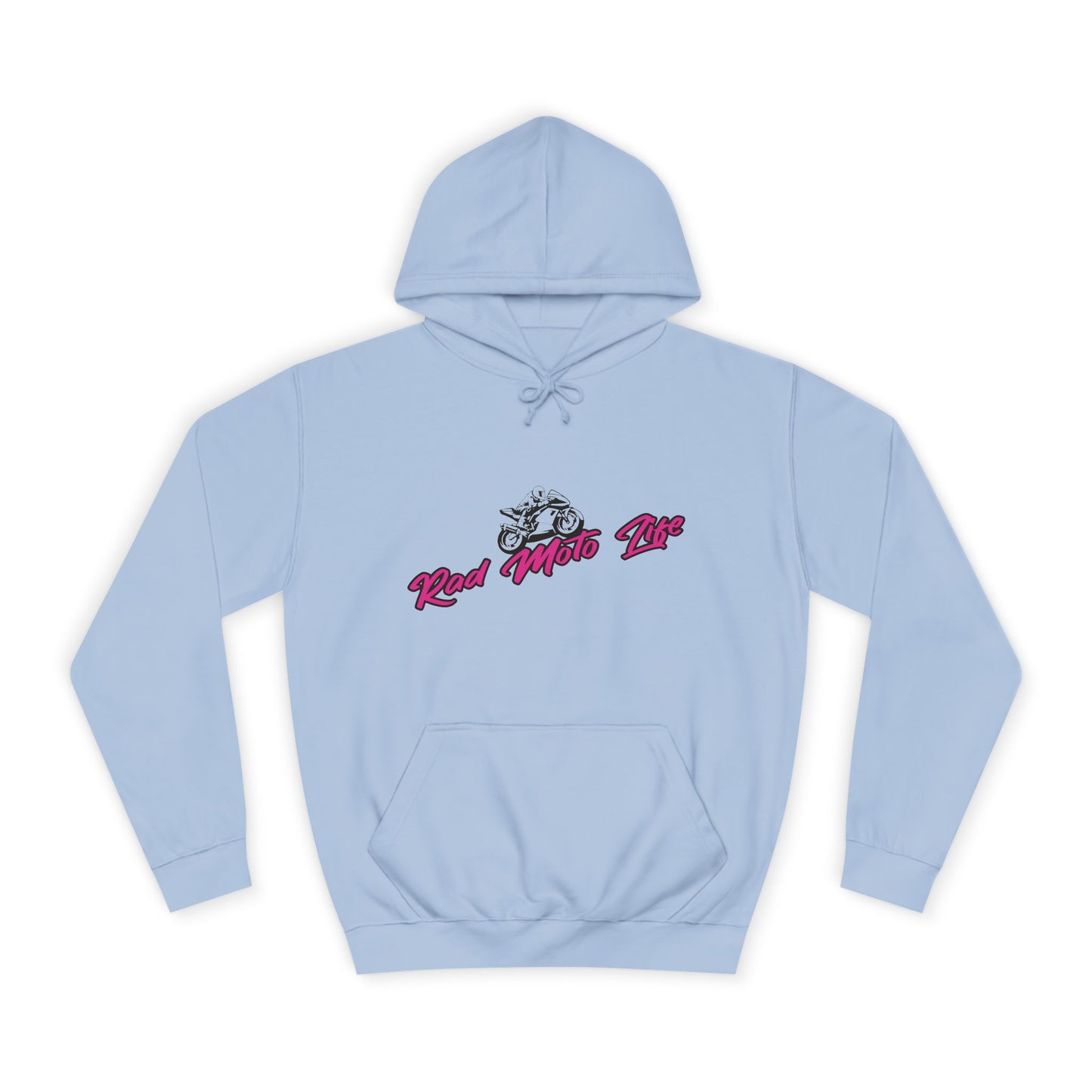 Catch me if you can, Rad Moto Life Unisex Hoodie - Biker Style Sweatshirt for Motorcycle Enthusiasts