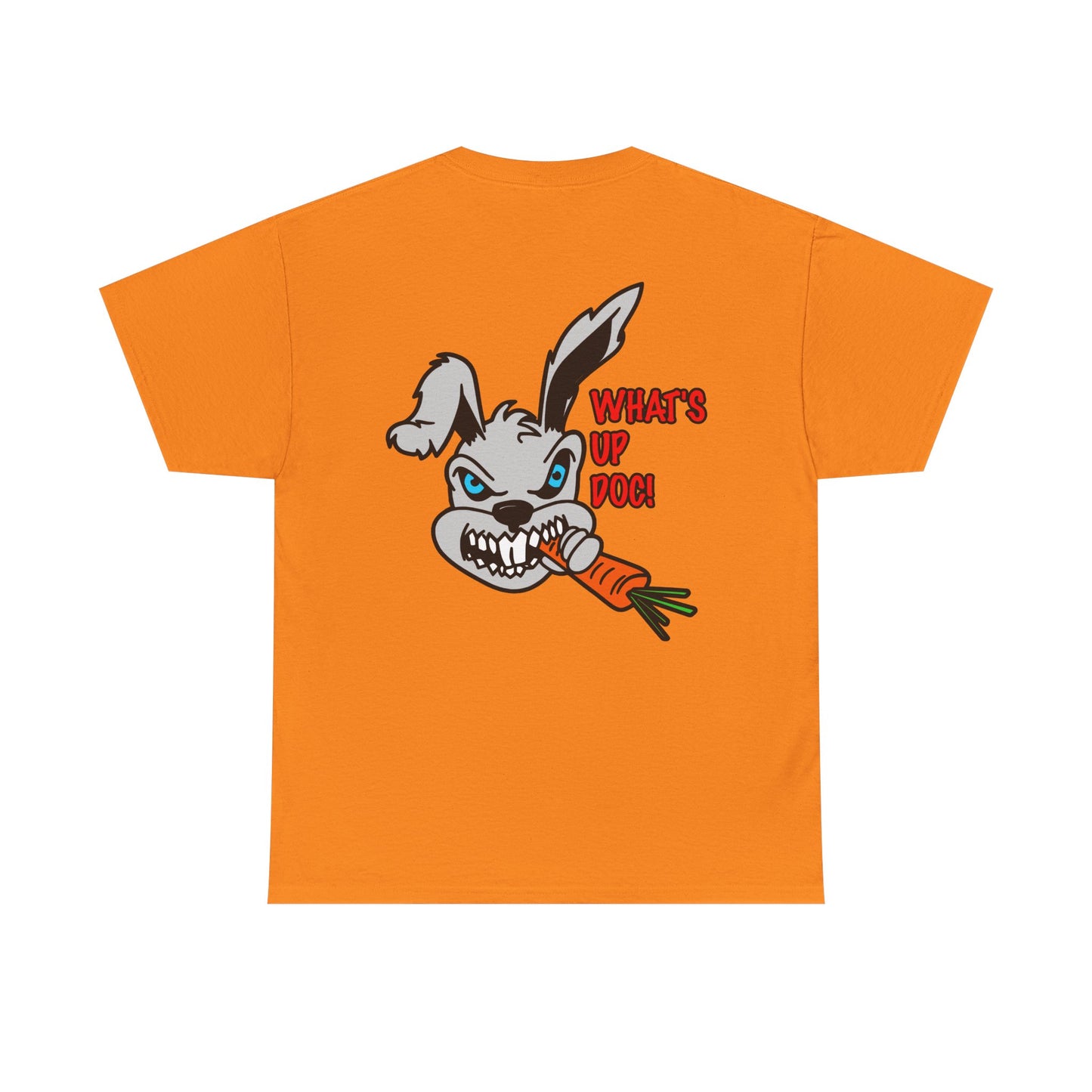 What's up Doc Bunny, Rad Moto Bunny, Heavy Cotton T-Shirt
