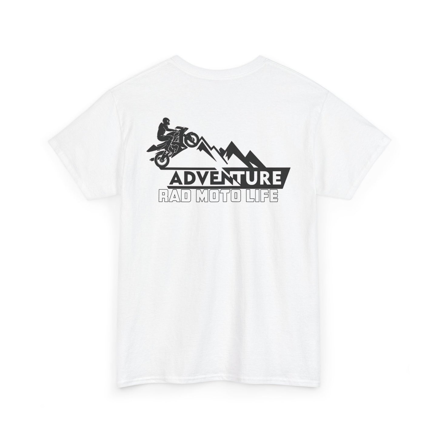 Adventure, Rad Moto Life, Heavy Cotton T-Shirt