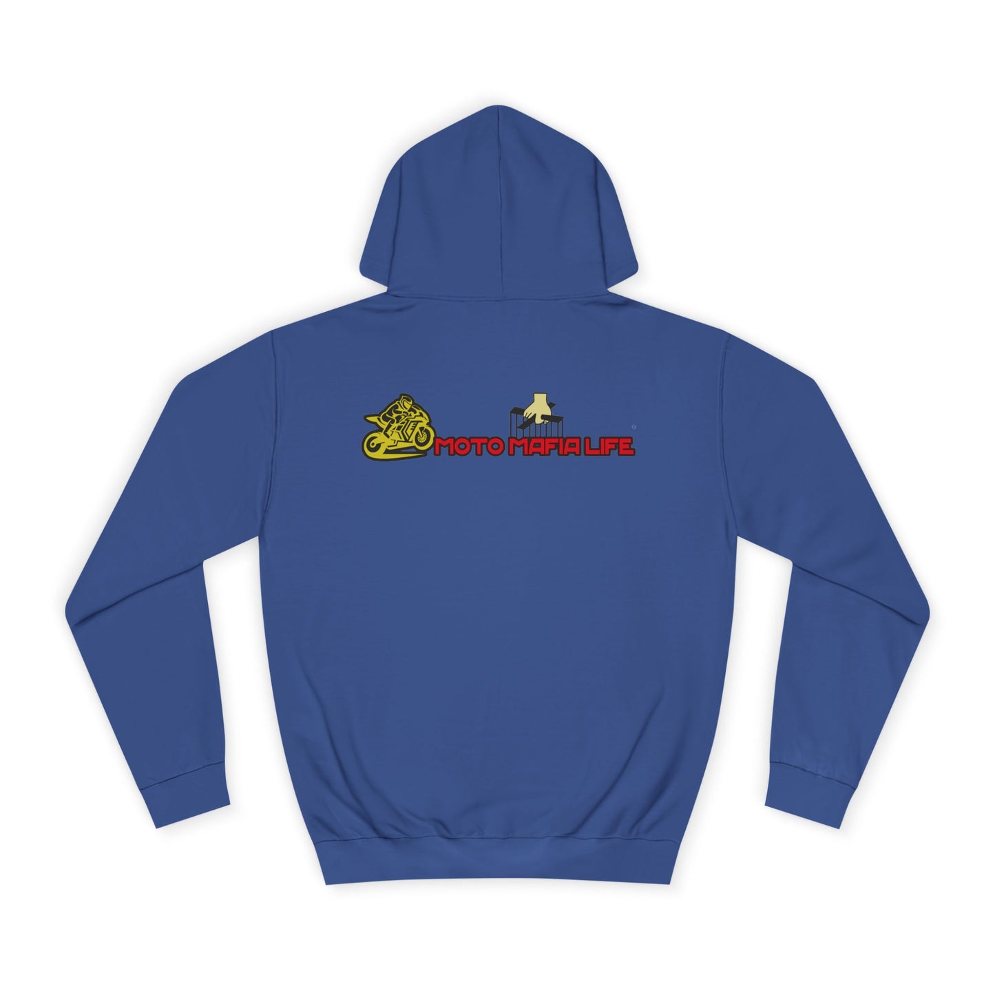 Moto Mafia Life Unisex Hoodie - Biker Style Sweatshirt for Motorcycle Enthusiasts