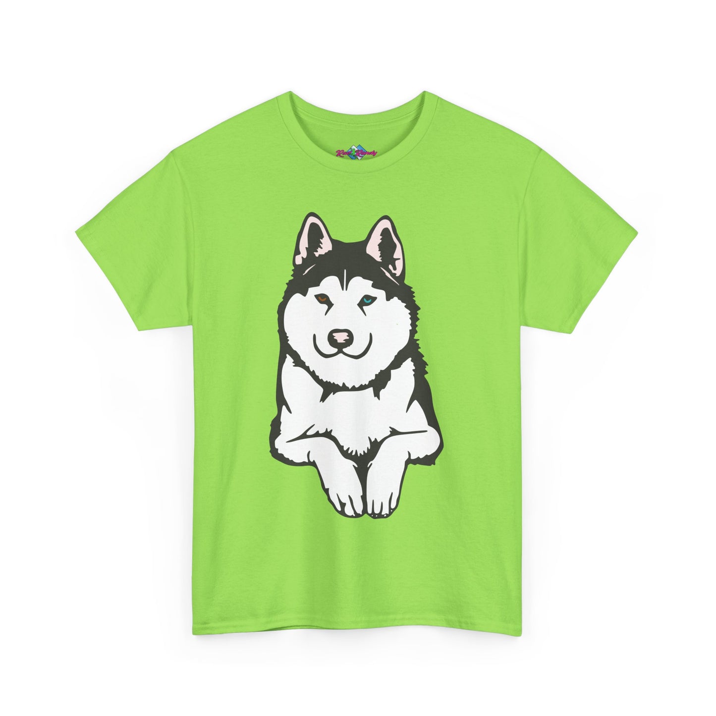 Casual Husky. Heavy Cotton T-Shirt