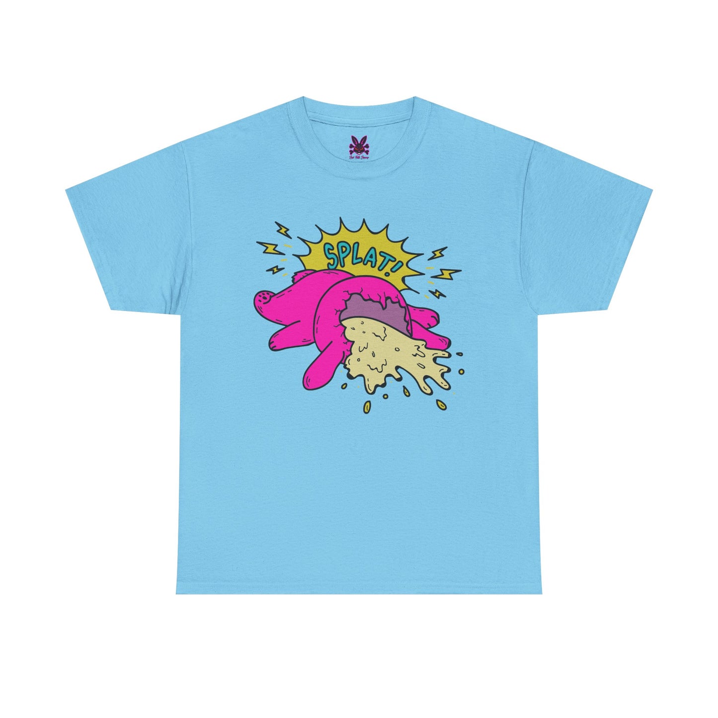 Splat Bunny, Rad Moto Bunny, Heavy Cotton T-Shirt