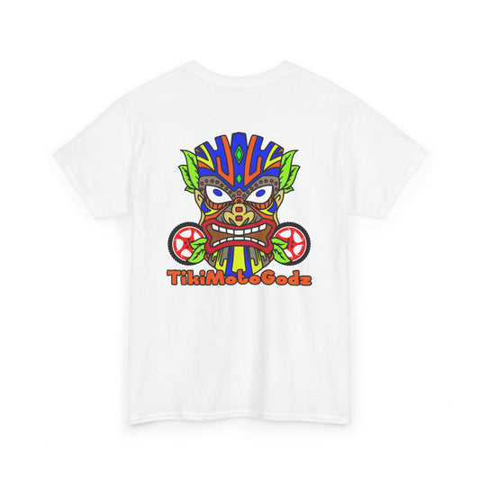Tiki Moto Godz. Heavy Cotton T-Shirt