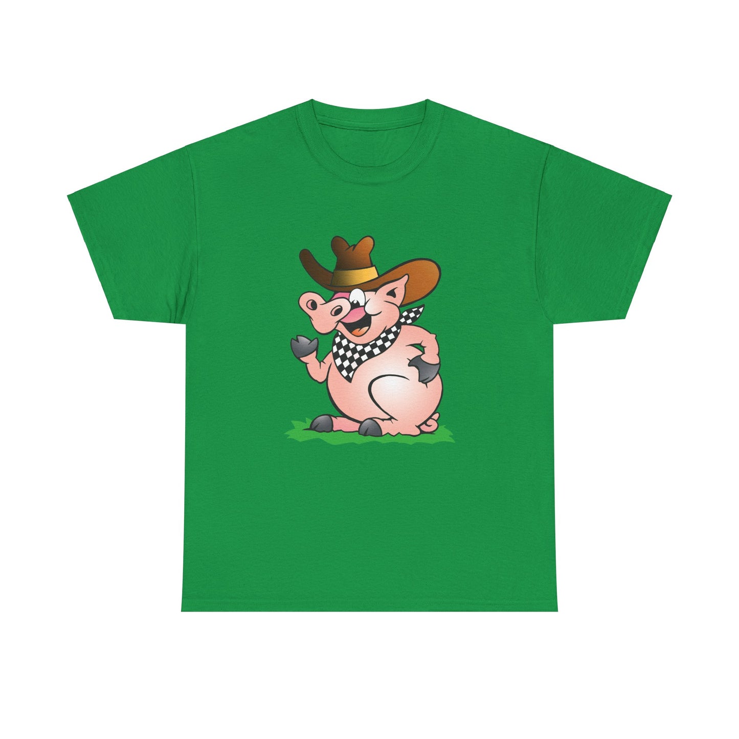 BBQ Pig. Heavy Cotton T-Shirt