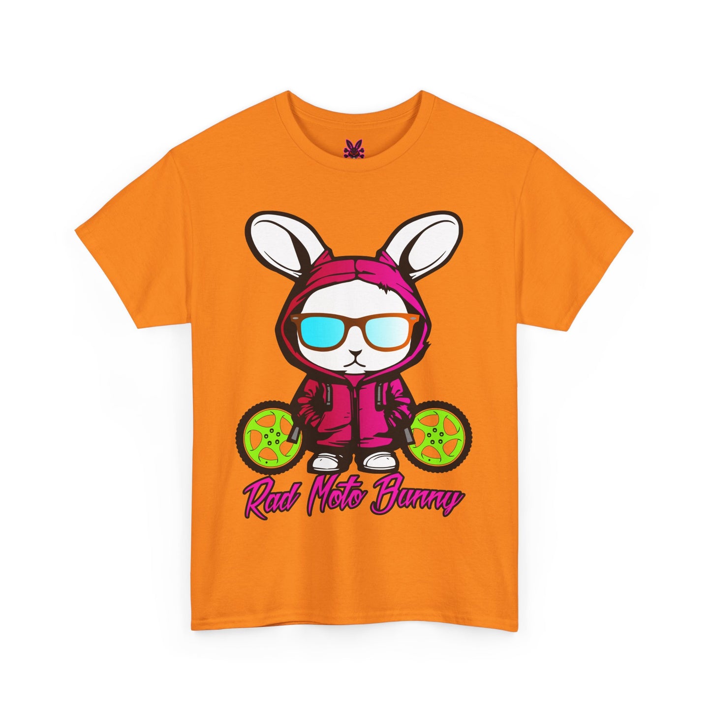 Rad Moto Bunny, Heavy Cotton T-Shirt