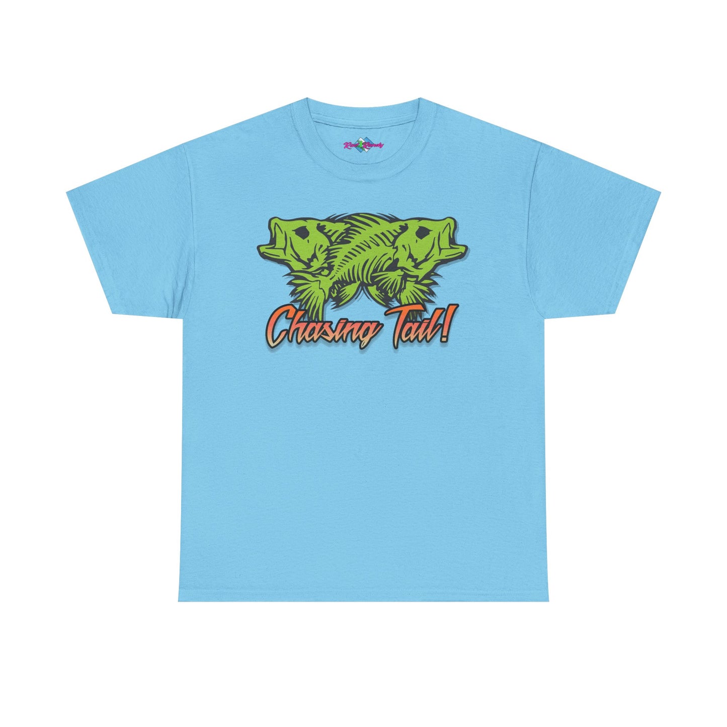 Chasing Tail. Heavy Cotton T-Shirt