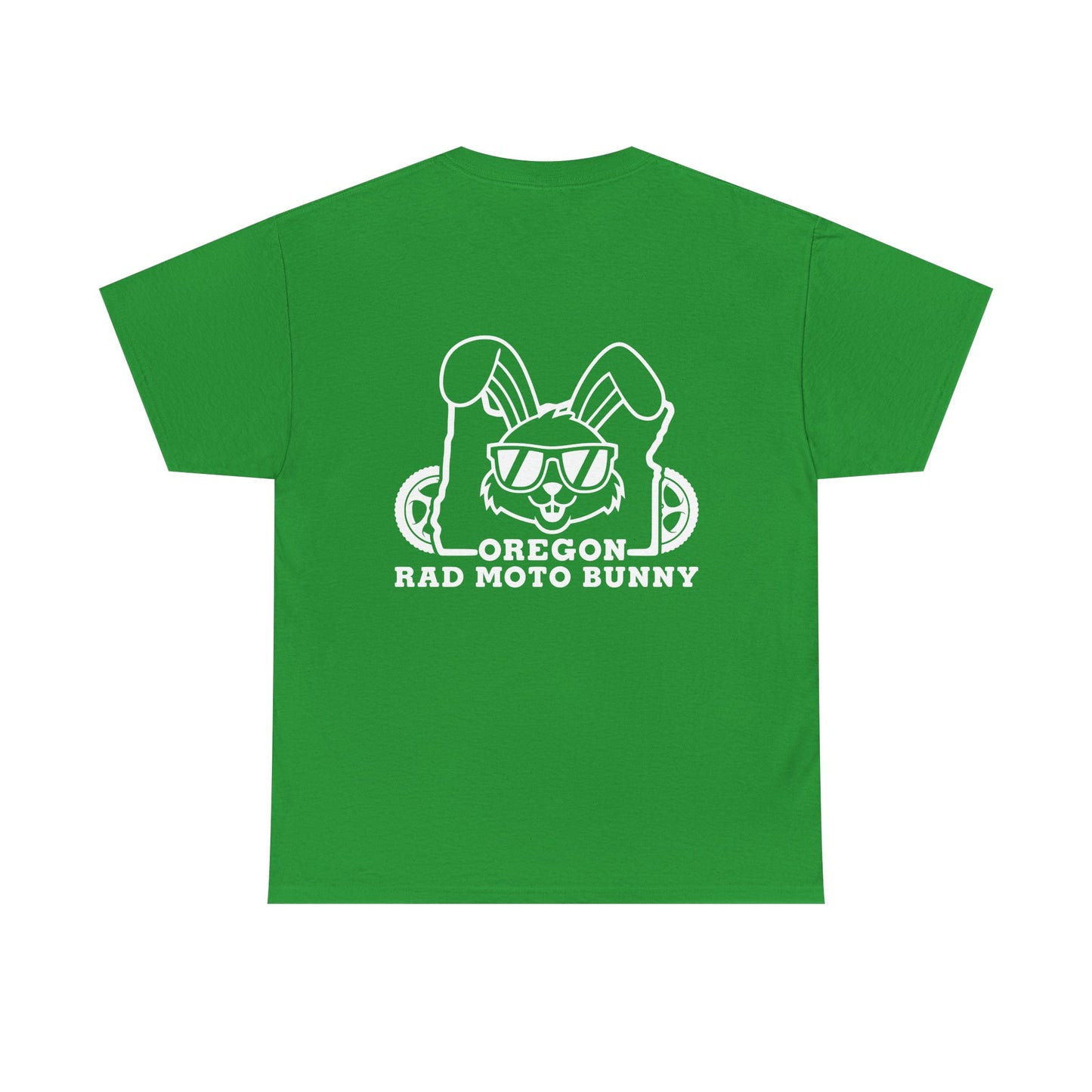Oregon Rad Moto Bunny, Rad Moto Bunny, Heavy Cotton T-Shirt