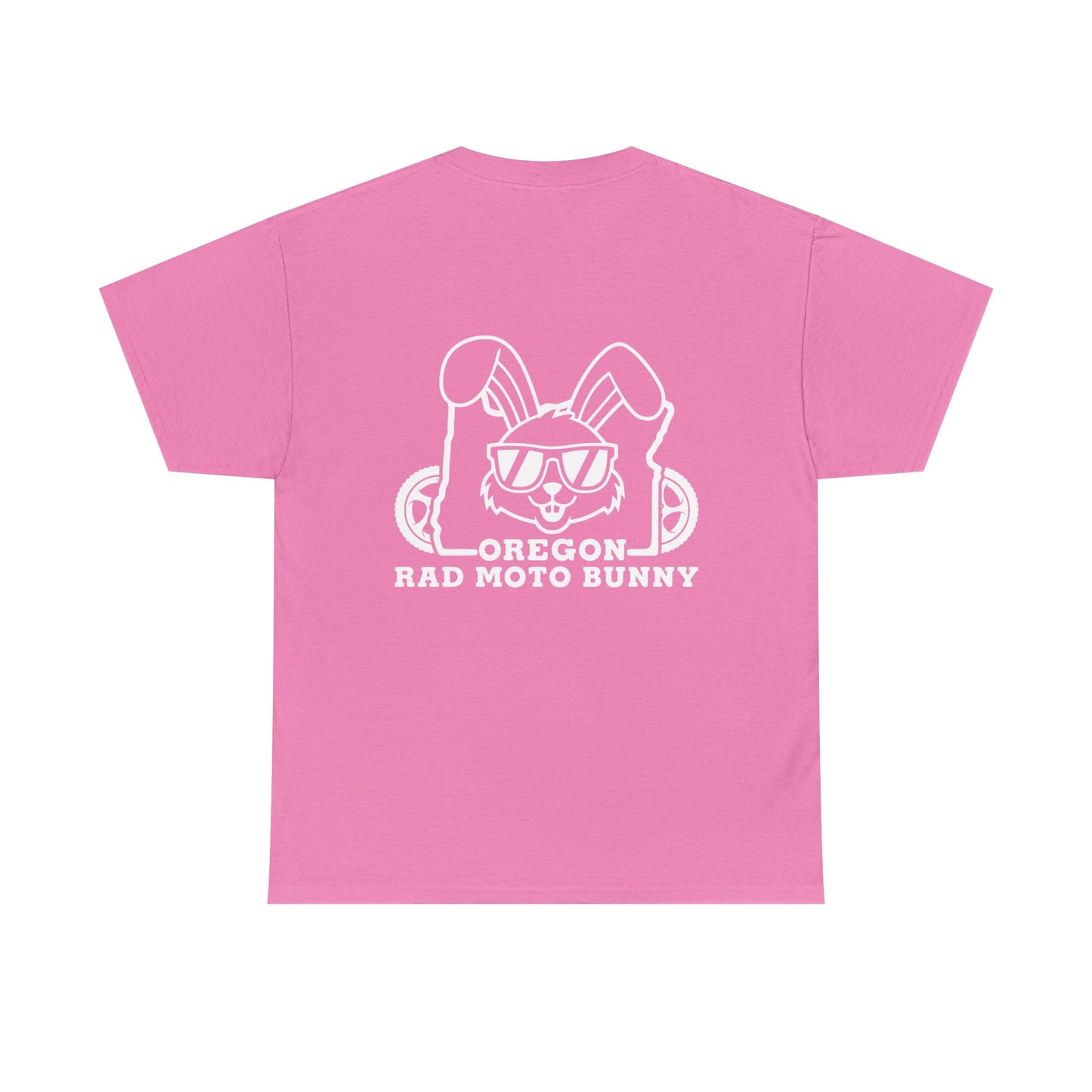 Oregon Rad Moto Bunny, Rad Moto Bunny, Heavy Cotton T-Shirt