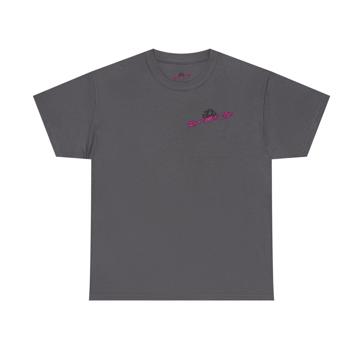 Positive Vibes Only, Rad Moto Life, Heavy Cotton T-Shirt