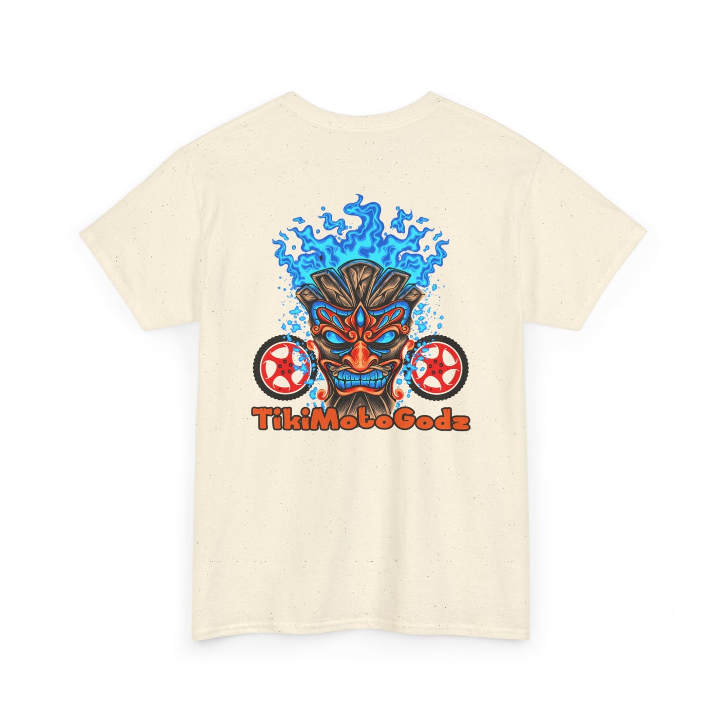 Tiki Moto Godz. Heavy Cotton T-Shirt